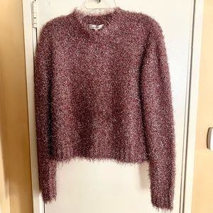 Milly Italian Metallic Sweater NWT